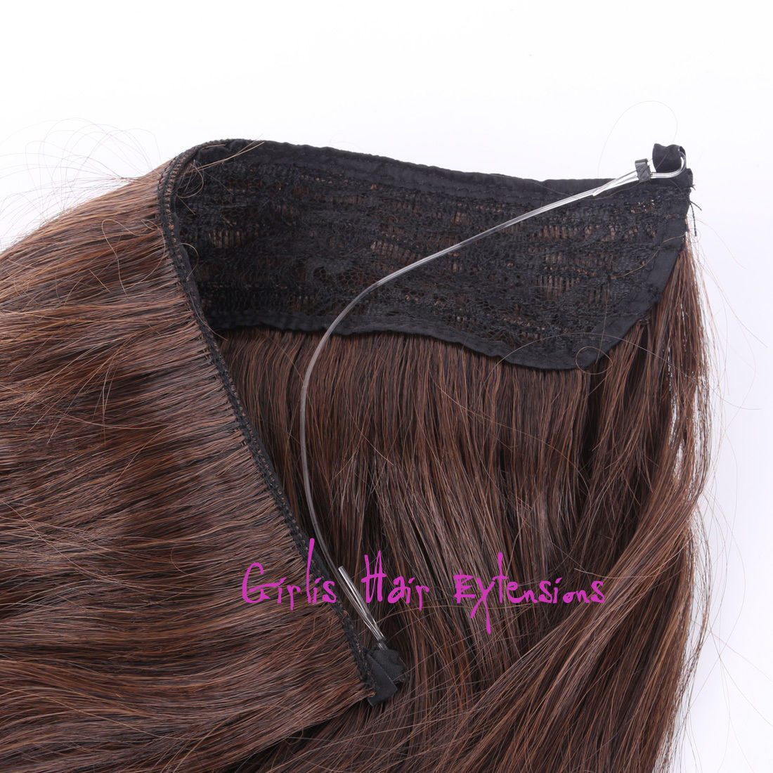 Invisible Wire Hair Extension Weft - Straight Remy 120 gram